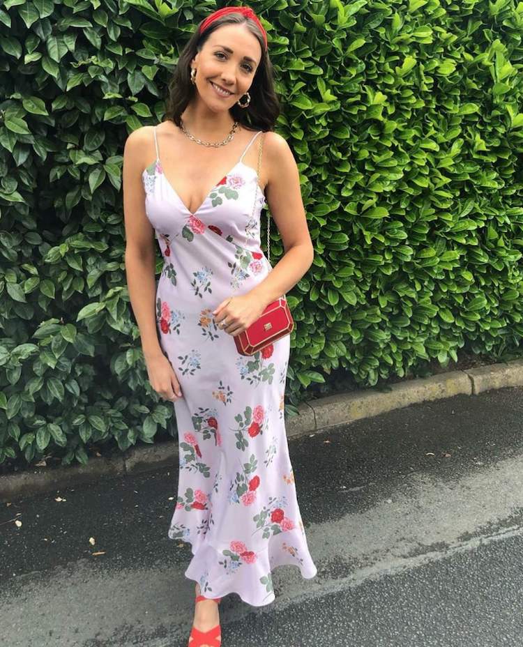 Keepsake The Label Lilac Floral Maxi Gown