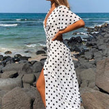 Runaway The Label Holstein Wrap Dress
