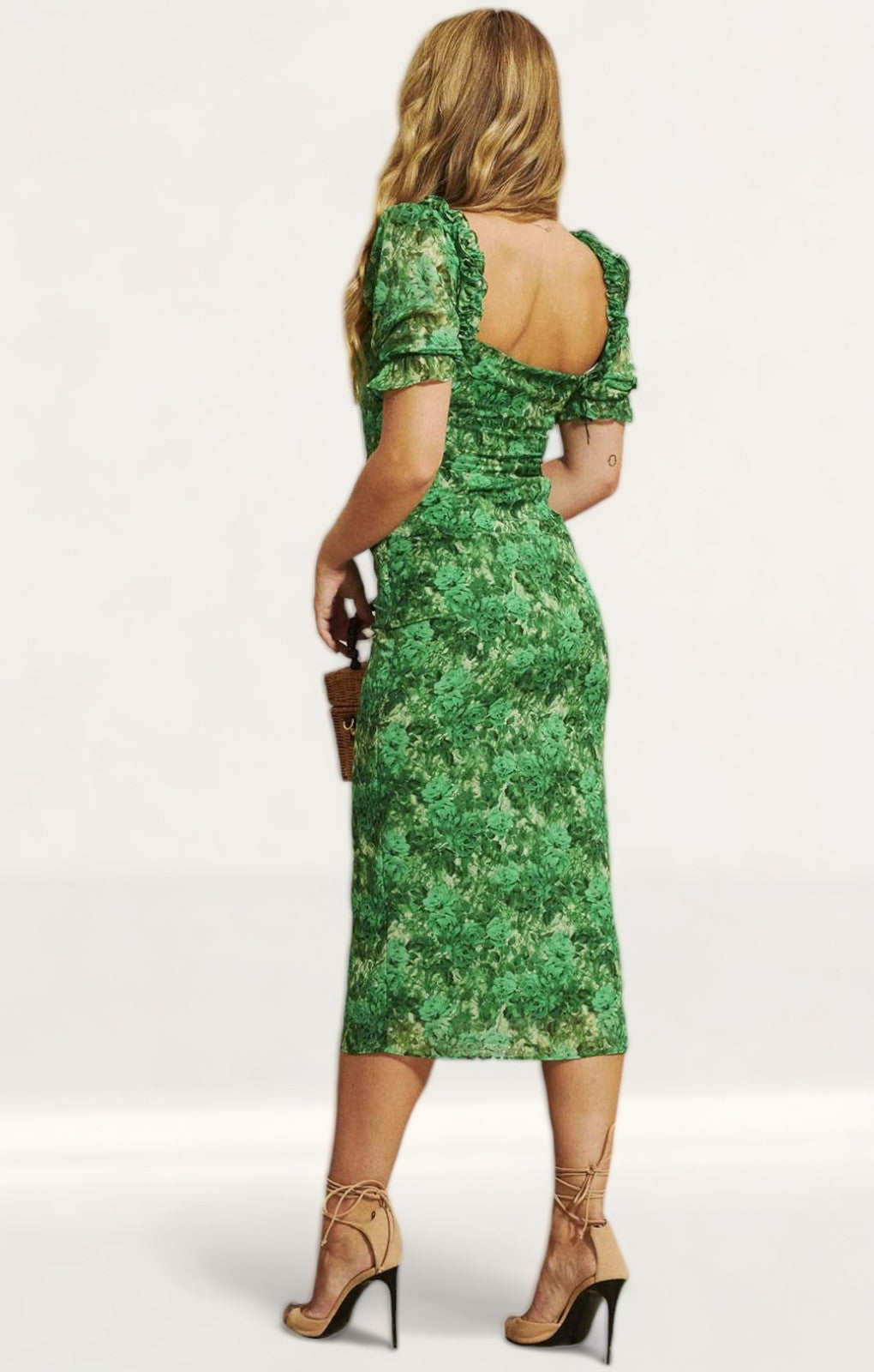 Hope & Ivy Green Carrie Dress product image