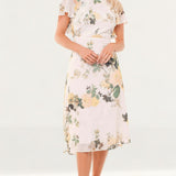 Hope & Ivy Carmel Open Back Dress