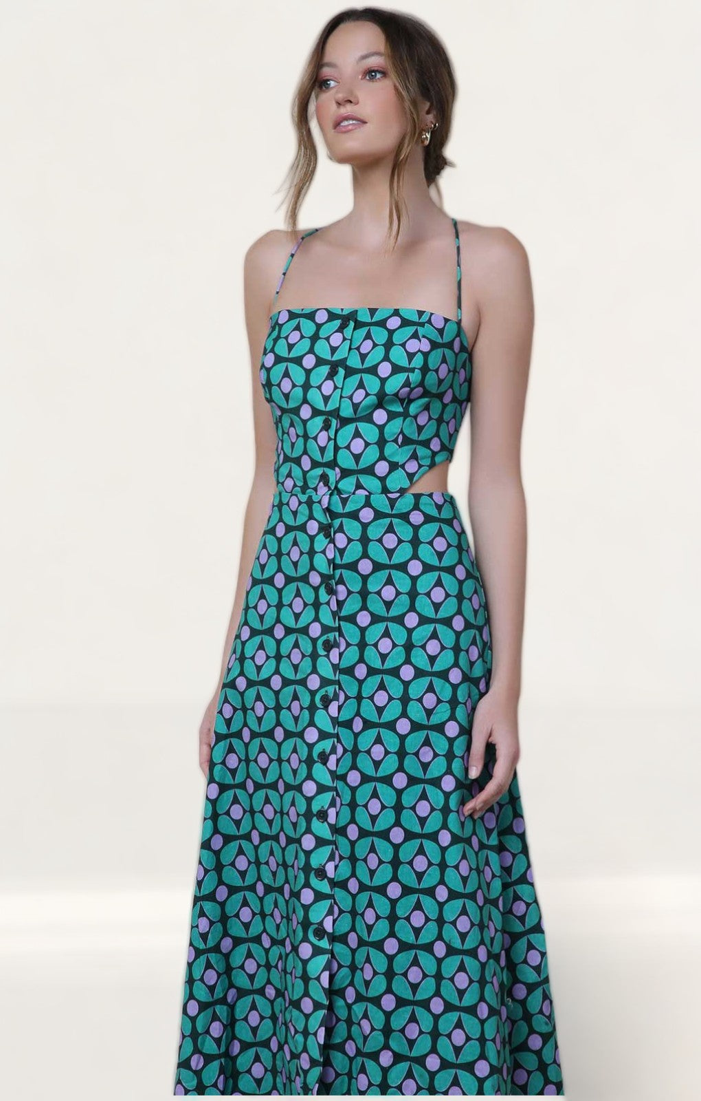 Hutch Juniper Midi Dress