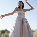 Amy Lynn Milk Alexa Puffball Dress