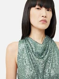 Jigsaw Sequin High Neck Dress – dresses by Jigsaw, available to rent from Hirestreet