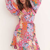 Nobody's Child Floral Jolene Mini Dress