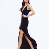 Dress The Population Black Jordan Maxi Dress
