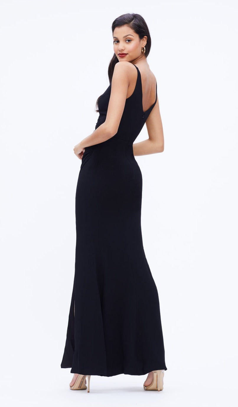Dress The Population Black Jordan Maxi Dress