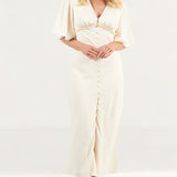 Keepsake The Label Creme Blaze Midi Dress