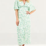 Keepsake The Label Pistachio Blossom Blaze Midi Dress