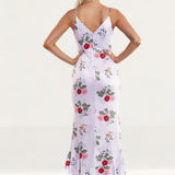 Keepsake The Label Lilac Floral Maxi Gown