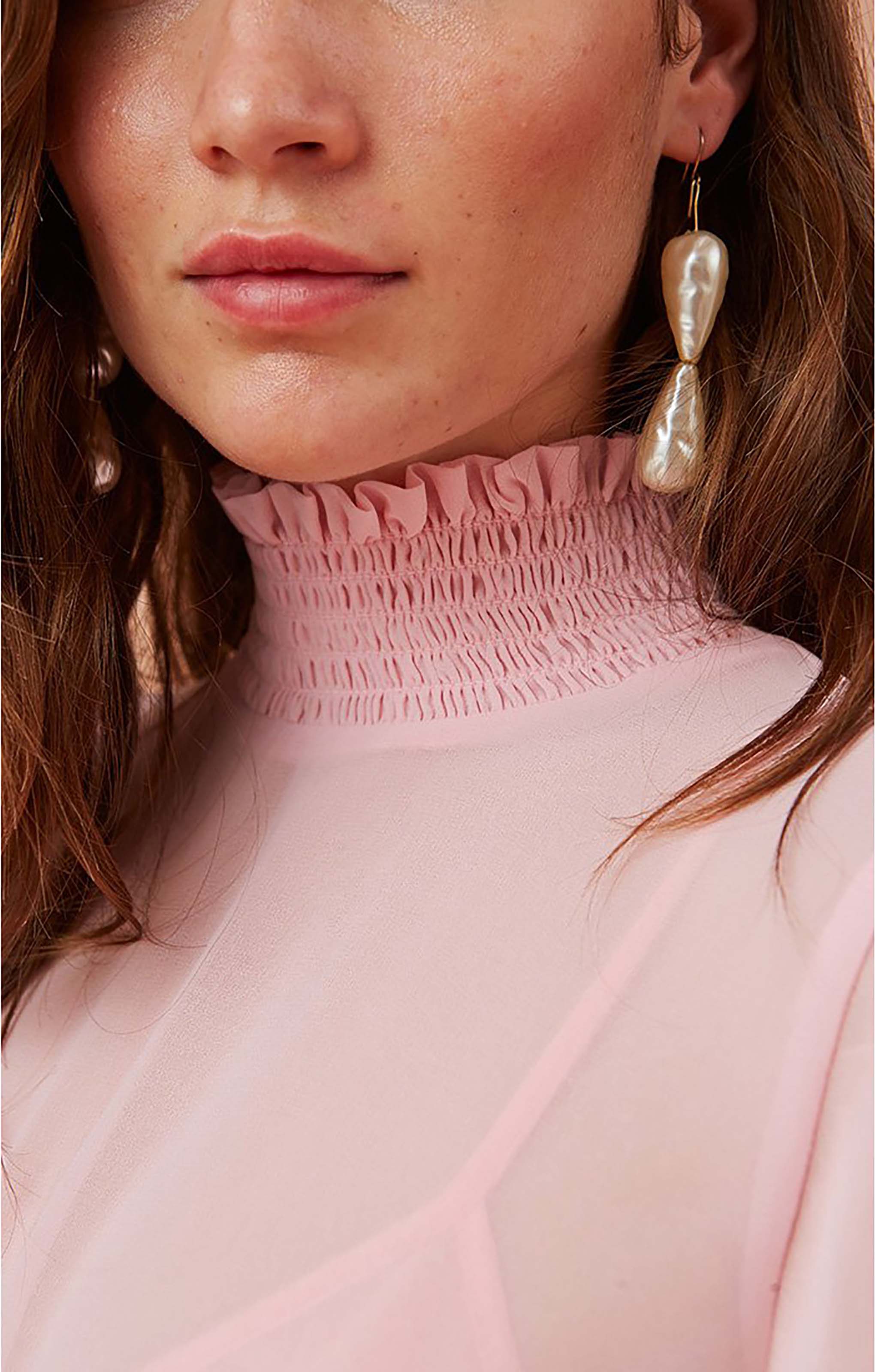 Keepsake The Label Blush Beloved L/S Midi Dress