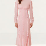 Keepsake The Label Blush Beloved L/S Midi Dress