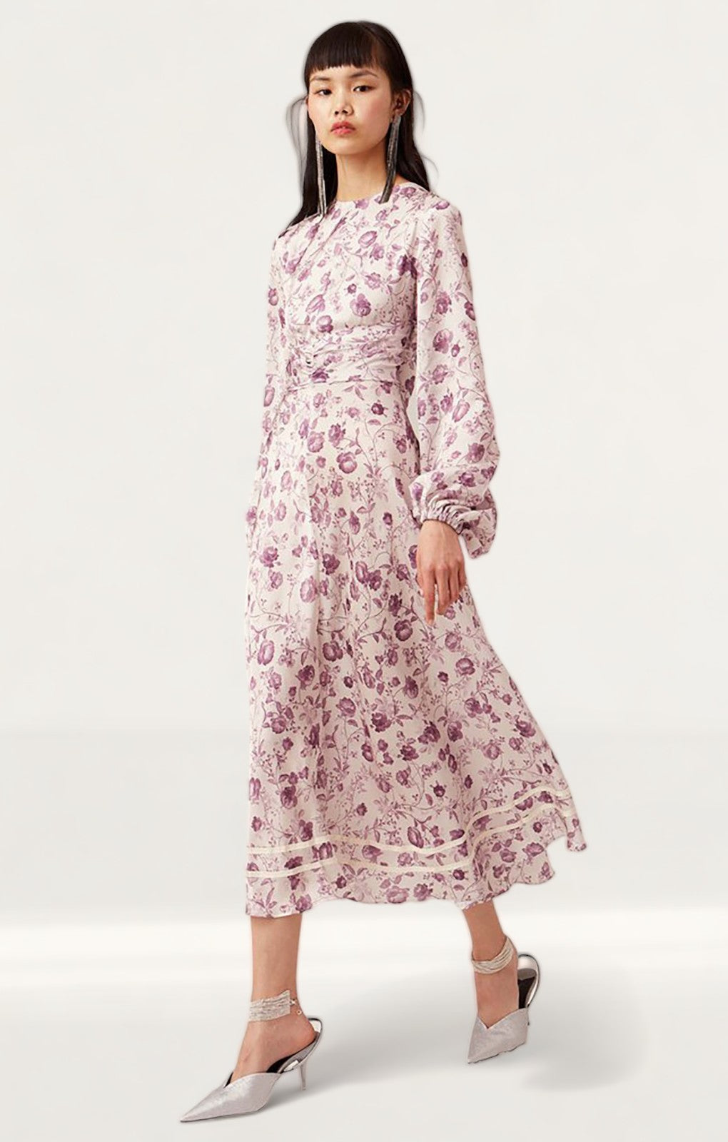 Keepsake The Label Genius L/S Midi Dress