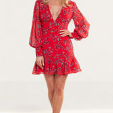 Keepsake The Label Heart And Soul LS Mini Dress