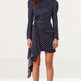 Keepsake The Label Polka Dot Foolish L/S Mini Dress