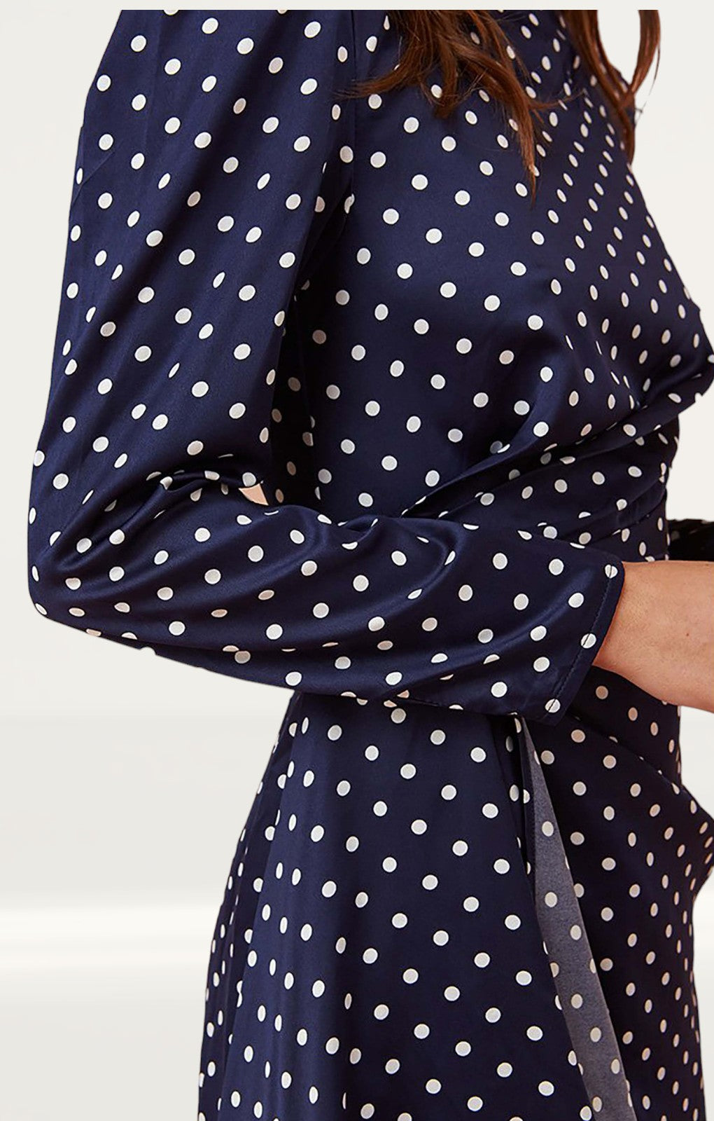 Keepsake The Label Polka Dot Foolish L/S Mini Dress
