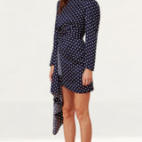 Keepsake The Label Polka Dot Foolish L/S Mini Dress