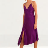 Keepsake The Label Purple Satin Midi