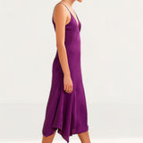 Keepsake The Label Purple Satin Midi