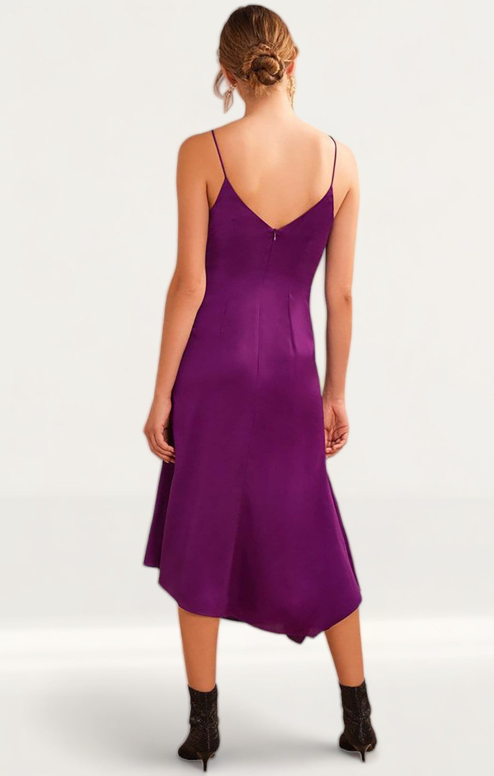 Keepsake The Label Purple Satin Midi