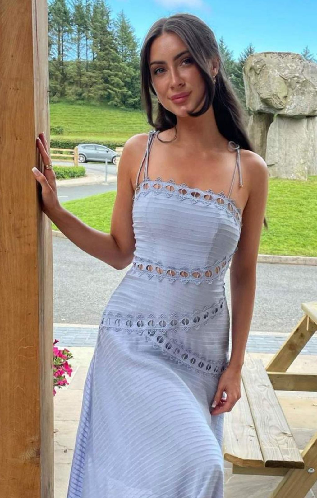 Keepsake The Label Sky New Look Midi Dress