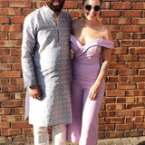 Lavish Alice Lilac Bardot Culotte Jumpsuit