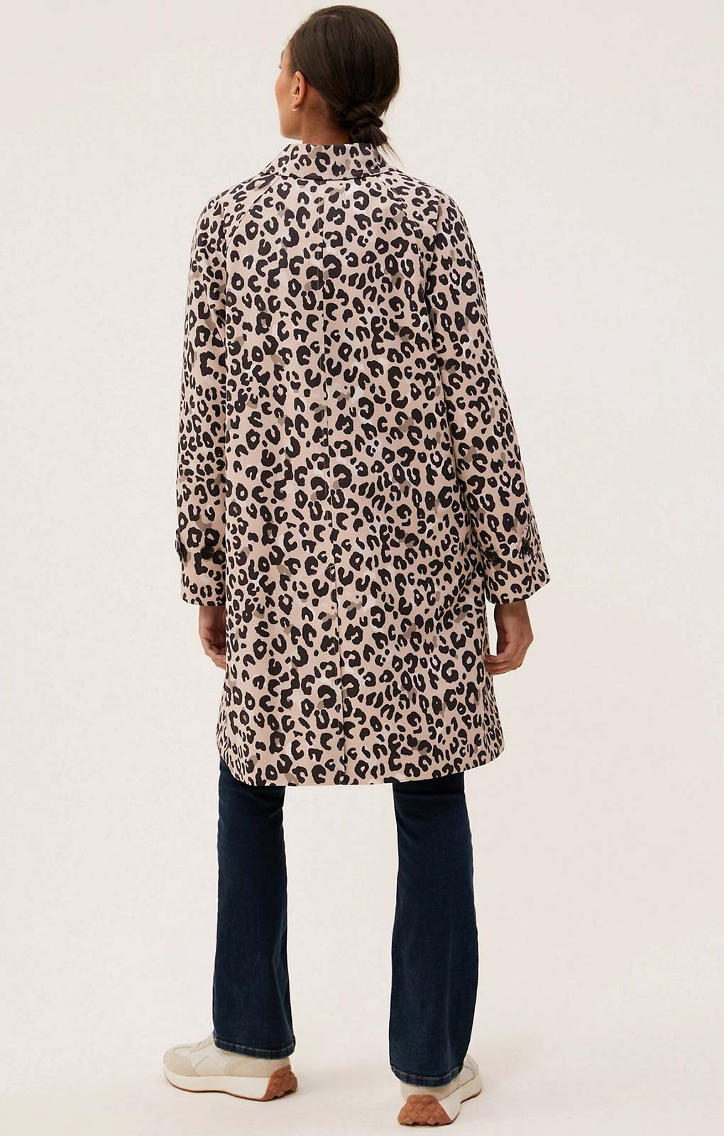 M&S Leopard Car Coat