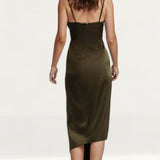 Lexi Carmen Olive Green Dress