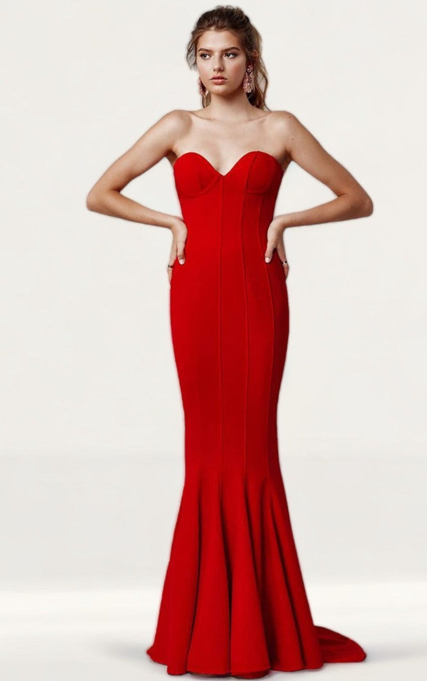 Lexi Sahar Dress In Red