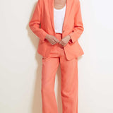 M&S Autograph Irish Linen Blend Trousers Suit Co-Ord