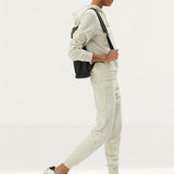 M&S Beige The Cotton Rich Cuffed Joggers
