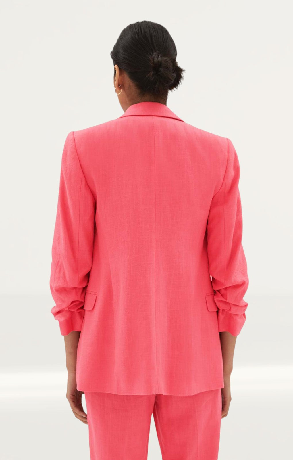 M&S Flamingo Linen Trouser Suit Co-Ord
