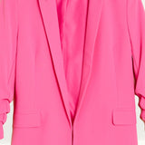 M&S Rose Ruched Sleeve Crepe Jacket