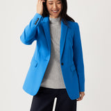 M&S Ultimate Blue Straight Leg Trouser Suit