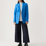 M&S Ultimate Blue Straight Leg Trouser Suit