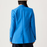 M&S Ultimate Blue Straight Leg Trouser Suit