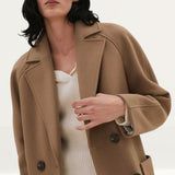 M&S Wool Double Breasted Coat