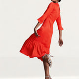 M&S X Ghost Satin Midi Dress