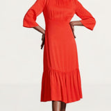 M&S X Ghost Satin Midi Dress