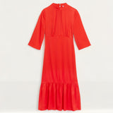 M&S X Ghost Satin Midi Dress