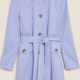 M&S Medium Blue Trench