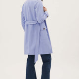 M&S Medium Blue Trench