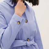 M&S Medium Blue Trench