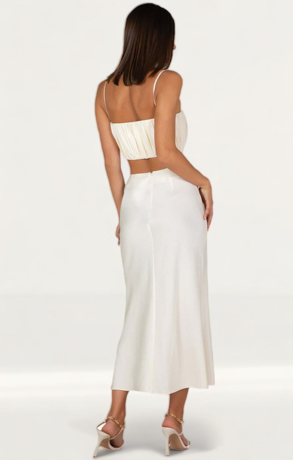 Misha Ivory Elysia Top & Iva Skirt Co-Ord
