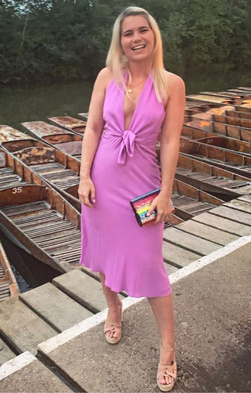 Misha Lavender Charmane Dress