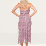 Misha Pink Floral Lisa Dress