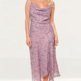 Misha Pink Floral Lisa Dress