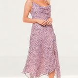 Misha Pink Floral Lisa Dress