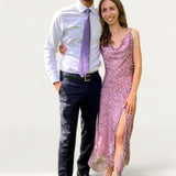 Misha Pink Floral Lisa Dress