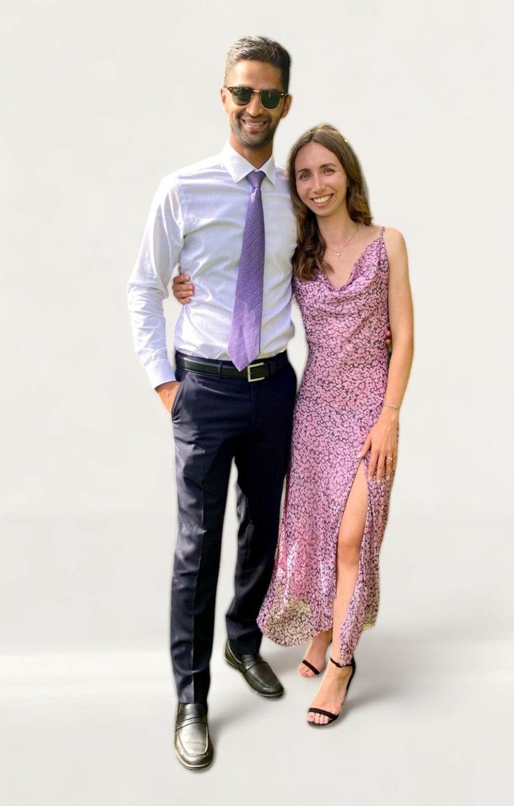 Misha Pink Floral Lisa Dress
