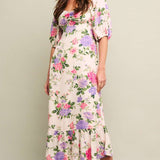 Nobody's Child Floral Darcie Midi